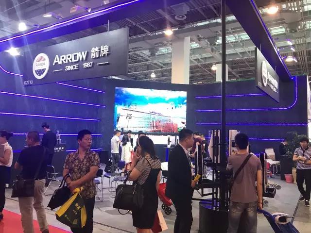 箭牌指纹锁永康门博会2